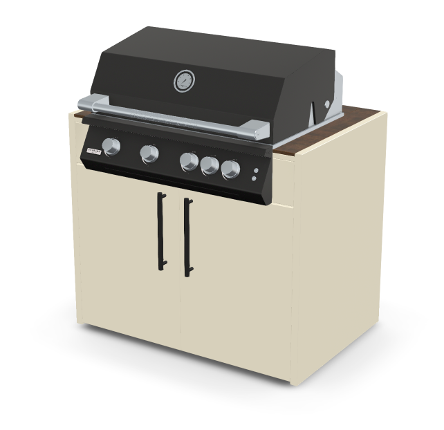 Brabura Fusion 400 RM Modul| Neustes Edelstahlmodell, Grillrost aus Edelstahl, für 1 - 15 Personen, Detailansicht 40