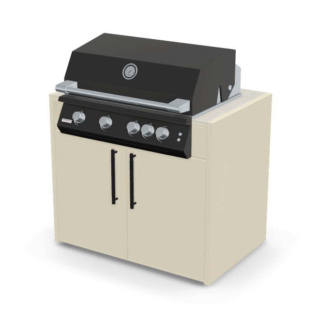 Brabura Fusion 400 RM Modul| Neustes Edelstahlmodell, Grillrost aus Edelstahl, für 1 - 15 Personen, Detailansicht 10