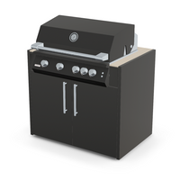 Brabura Fusion 400 RM Modul| Neustes Edelstahlmodell, Grillrost aus Edelstahl, für 1 - 15 Personen, Detailansicht 44