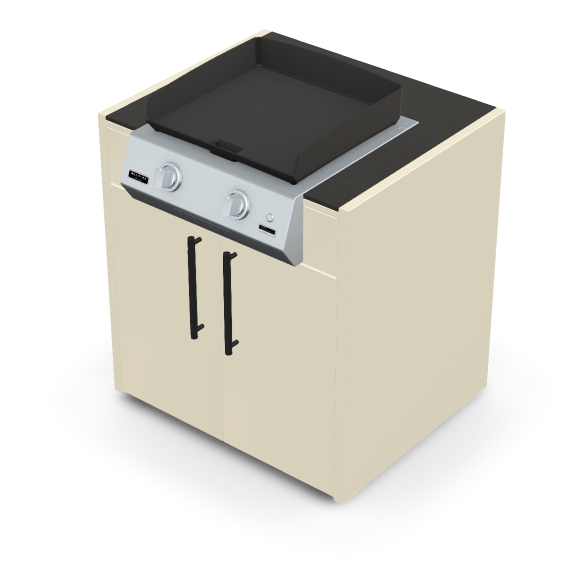 Brabura KC 80 Plancha Körper, Detailansicht 4