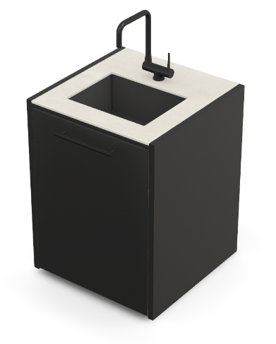 Brabura CT 60 Waschbeckenmodul, Detailansicht 7