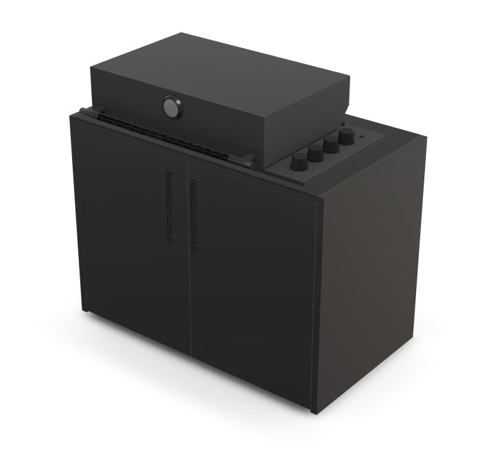 Brabura Box-Q 4-Brenner schwarz| Neuestes Edelstahlmodell, Detailansicht 13