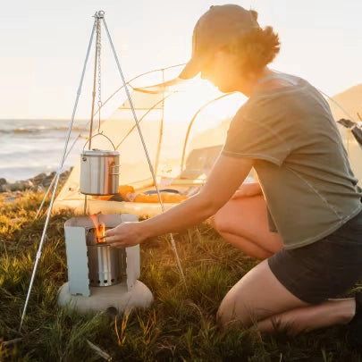 Solo Stove Aluminium-Windschutz, Detailansicht 2