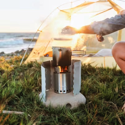 Solo Stove Aluminium-Windschutz, Detailansicht 3