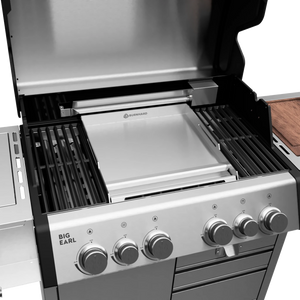 Burnhard Premium Plancha Grillplatte Einsatzpfanne EARL, Grillzubehör, Detailansicht 1
