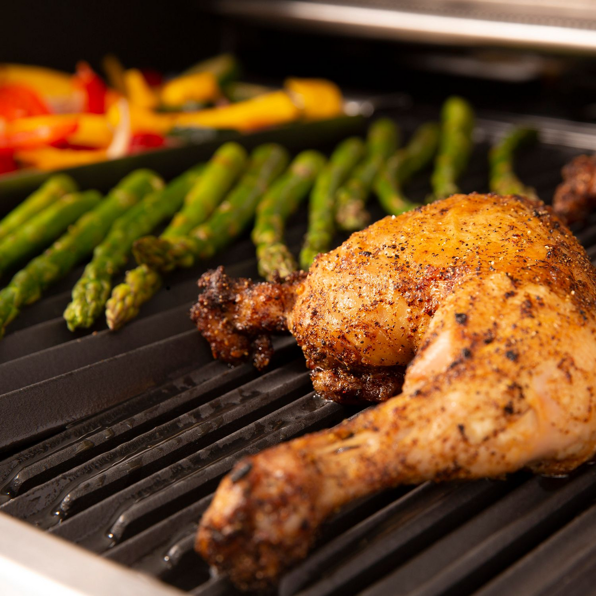 Broil King Baron S 590 IR inklusive Drehspieß & Infrarotbrenner, Grillrost aus Gusseisen, für 1 - 15, Detailansicht 20