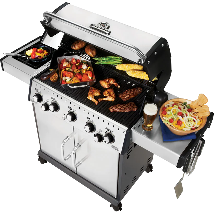 Broil King Baron S 590 IR inklusive Drehspieß & Infrarotbrenner, Grillrost aus Gusseisen, für 1 - 15, Detailansicht 22