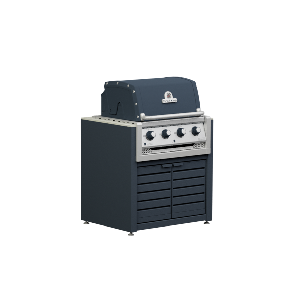 Dukin Outdoorküche Modul CookOUT® GRILL LINIS - für Broil King 420/ 470/ 490, frei stehend, Außenküche