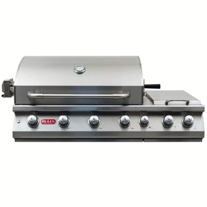Bull 7Burner, Built-, Grillrost aus Edelstahl, für 1 - 24 Personen