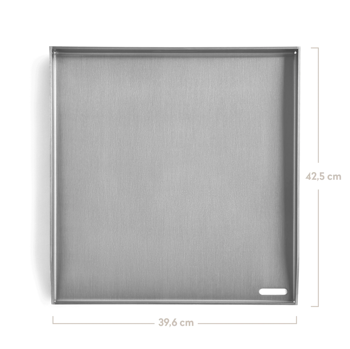 Burnhard Plancha Grillplatte passend für EARL| 42, 5 x 39, 6 x 3 cm, Grillzubehör, Detailansicht 2