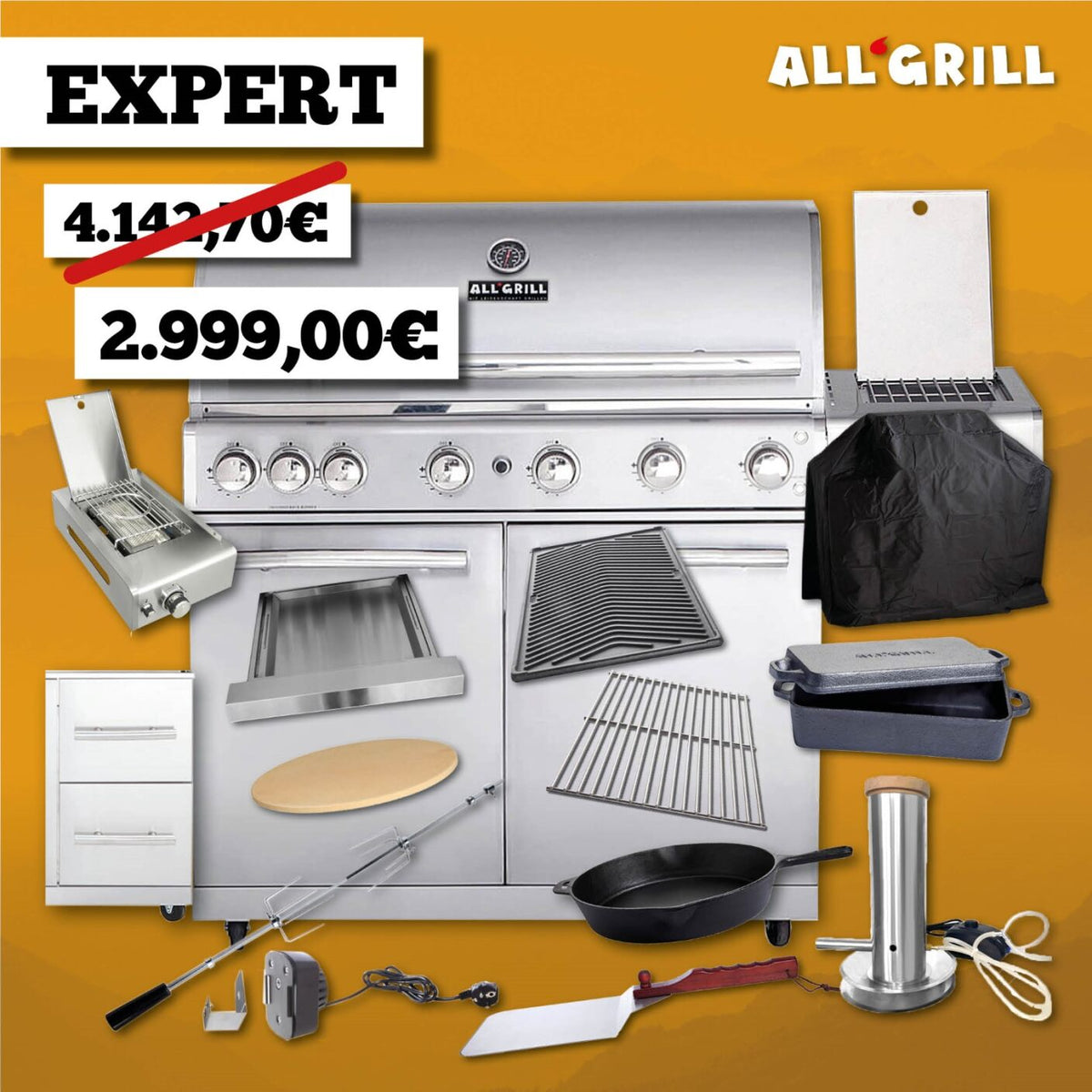 ALL'GRILL ALL’GRILL| Chef XL| Season Kickoff 2026!| Expert, Grillbundle