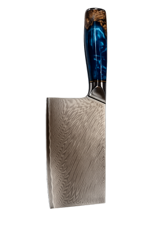 Babossa "Aquarell" Hackmesser, Messer