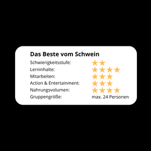 Das Beste vom Schwein evaluation
