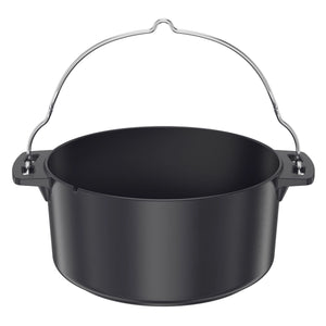 Rösle Dutchoven Ø 28cm matt schwarz emailliert ohne Deckel