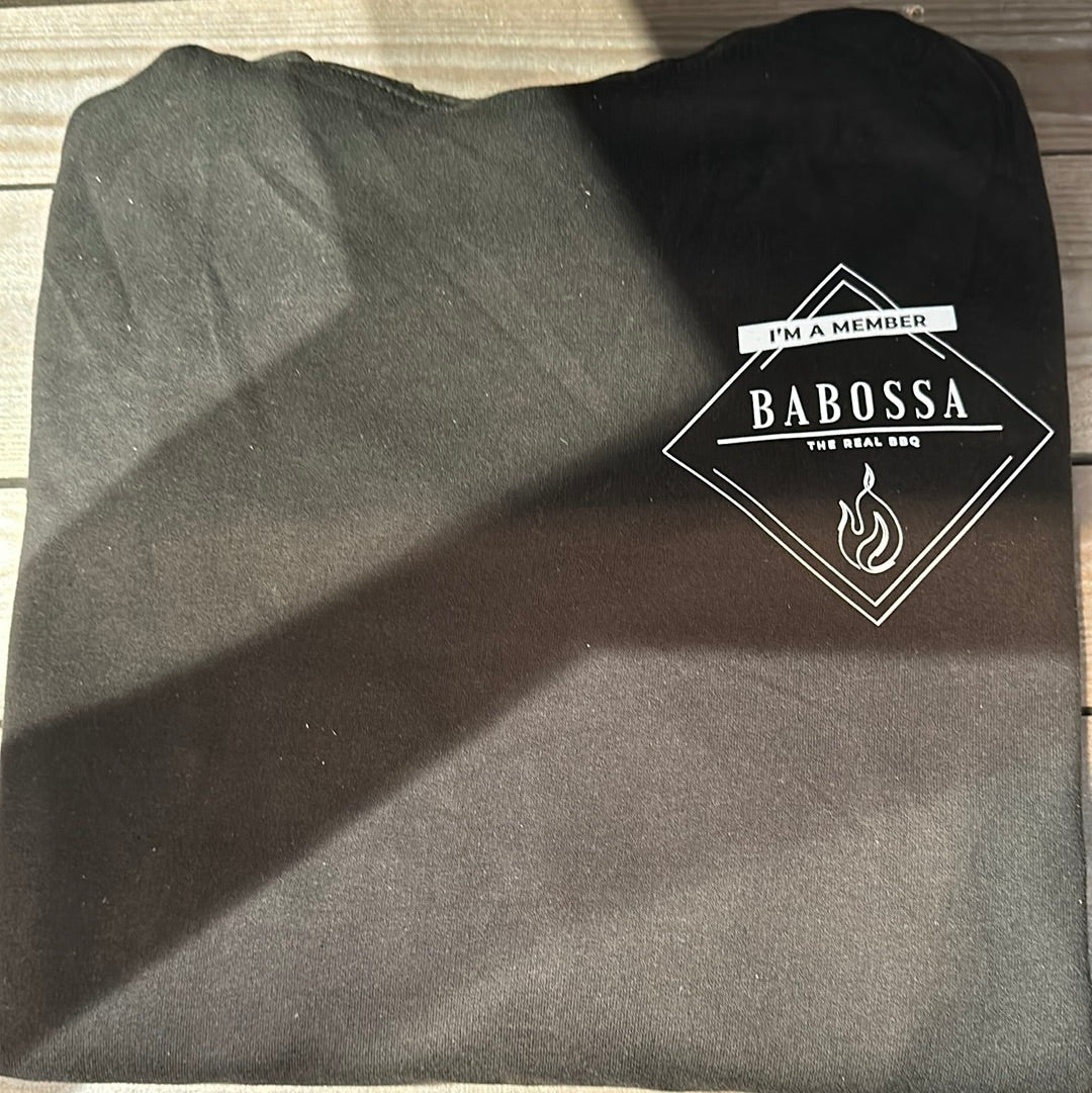 BABOSSA Member Pullover, Schwarz S - 5XL