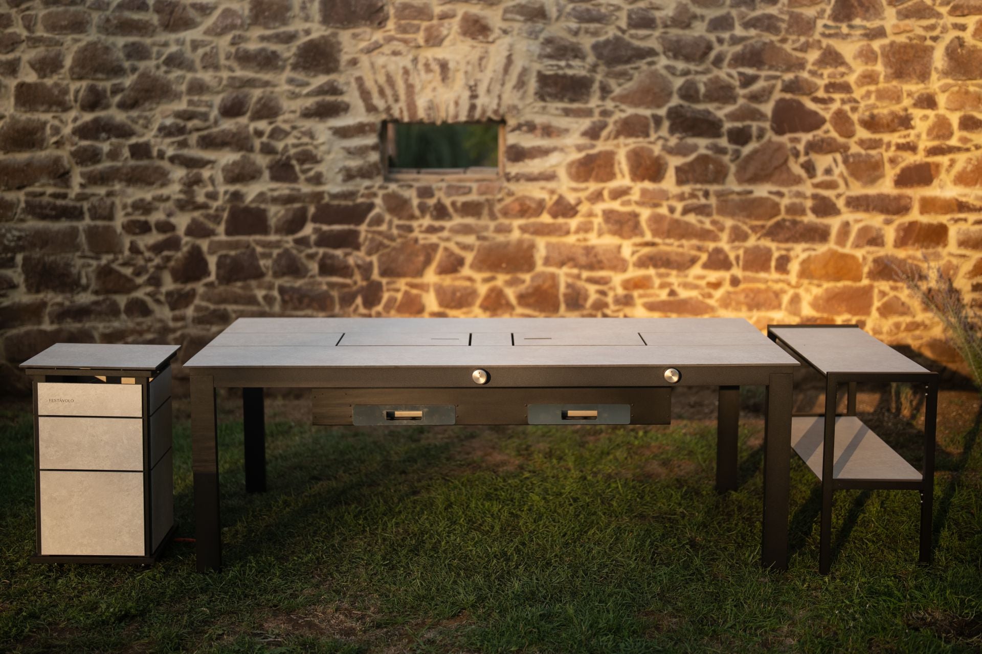 Festavolo Forte Medio| Tischgrill, Detailansicht 1