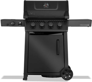 Napoleon Phantom Freestyle PRO 425, mit Edelstahlrosten, Sizzle Zone und Tür, Mattschwarz| 2026, Grillrost aus Edelstahl, für