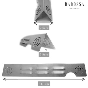 BABOSSA Flammschutzblech, Weber Genesis, Grillzubehör, Detailansicht 1