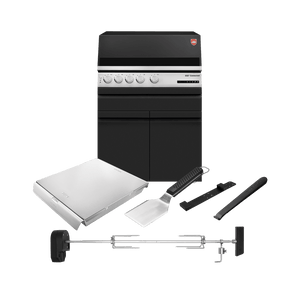 Otto Wilde „Röst Profi“-Set mit Gasgrill G32 Connected 2 Türen, Bundle