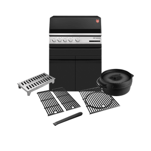 Otto Wilde „Slow Griller“-Set mit Gasgrill G32 Connected 2 Türen, Bundle