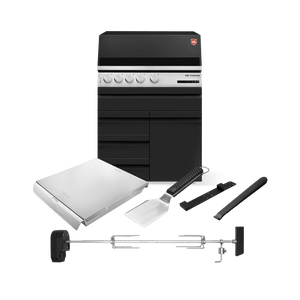 Otto Wilde „Röst Profi“-Set mit Gasgrill G32 Connected, 3 Schubladen + 1 Tür, Bundle