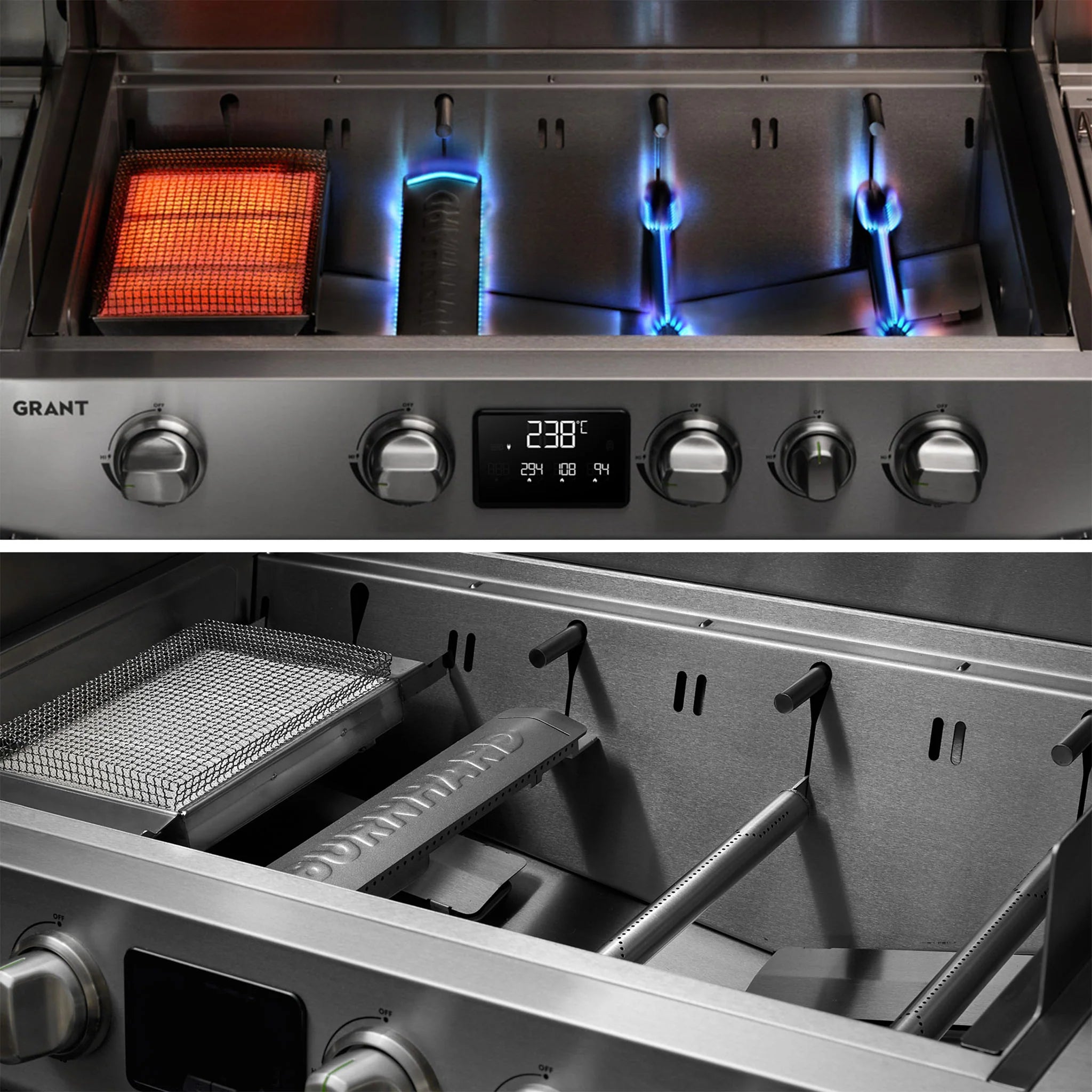 Burnhard GRANT Base +, Grillrost aus Gusseisen, Detailansicht 7