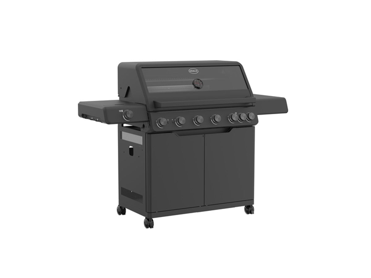 Rösle AllFlame Hero 6 Brenner Gasgrill - 50 mBar, Grillrost aus Gusseisen, für 1 - 20 Personen