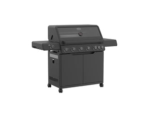 Rösle AllFlame Hero 6 Brenner Gasgrill - 50 mBar, Grillrost aus Gusseisen, für 1 - 20 Personen