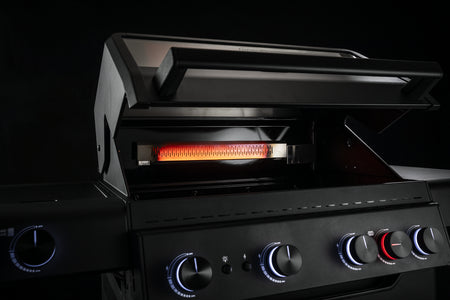 Rösle AllFlame Hero 6 Brenner Gasgrill - 50 mBar, Grillrost aus Gusseisen, für 1 - 20 Personen, Detailansicht 2
