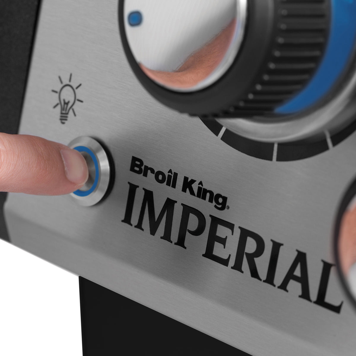 Drehregler und Lichtknopf Broil King Imperial 590 IR
