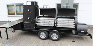 Joe´s Barbeque Smoker 30" Extended Catering Trailer, Detailansicht 1
