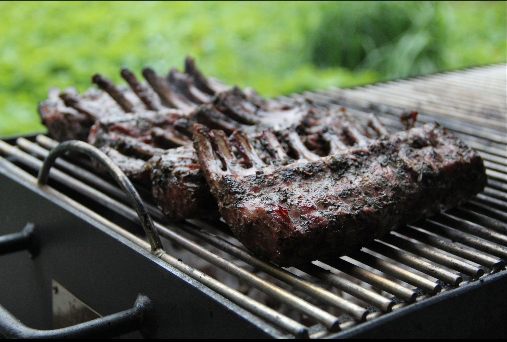 Joe´s Barbeque 16 Half Barrel Grillwanne mit Edelstahlrost, Grillrost aus Edelstahl, für 1 - 12 Personen, Detailansicht 2