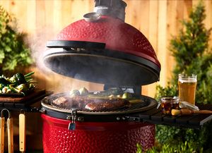 Anwendungsbild KamadoJoe Halber Grillrost, Big Joe
