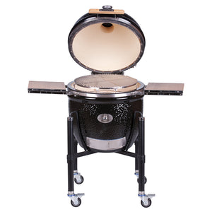 Monolith LeChef Pro 2.0, Schwarz, Grillrost aus Edelstahl, für 1 - 12 Personen, Detailansicht 1