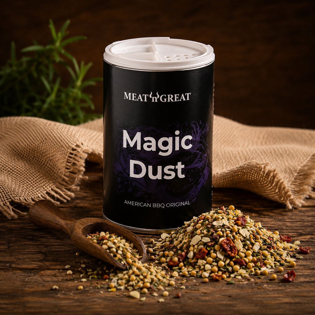 Meat 'n' Great Magic Dust, Streuer, 100g, Gewürz