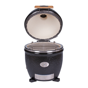 Monolith TWO.55 Kamado, Schwarz ohne Gestell, Grillrost aus Edelstahl, für 1 - 10 Personen, Detailansicht 1