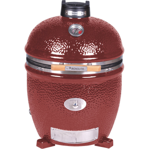 Monolith Classic Pro 2.0, Rot ohne Gestell, Grillrost aus Edelstahl, für 1 - 10 Personen