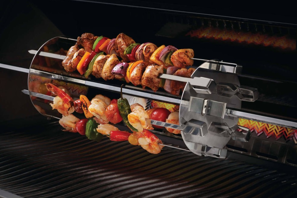 Napoleon Schaschlik-Set für Drehspieß mit 6 Spießen, Grillzubehör, Detailansicht 2