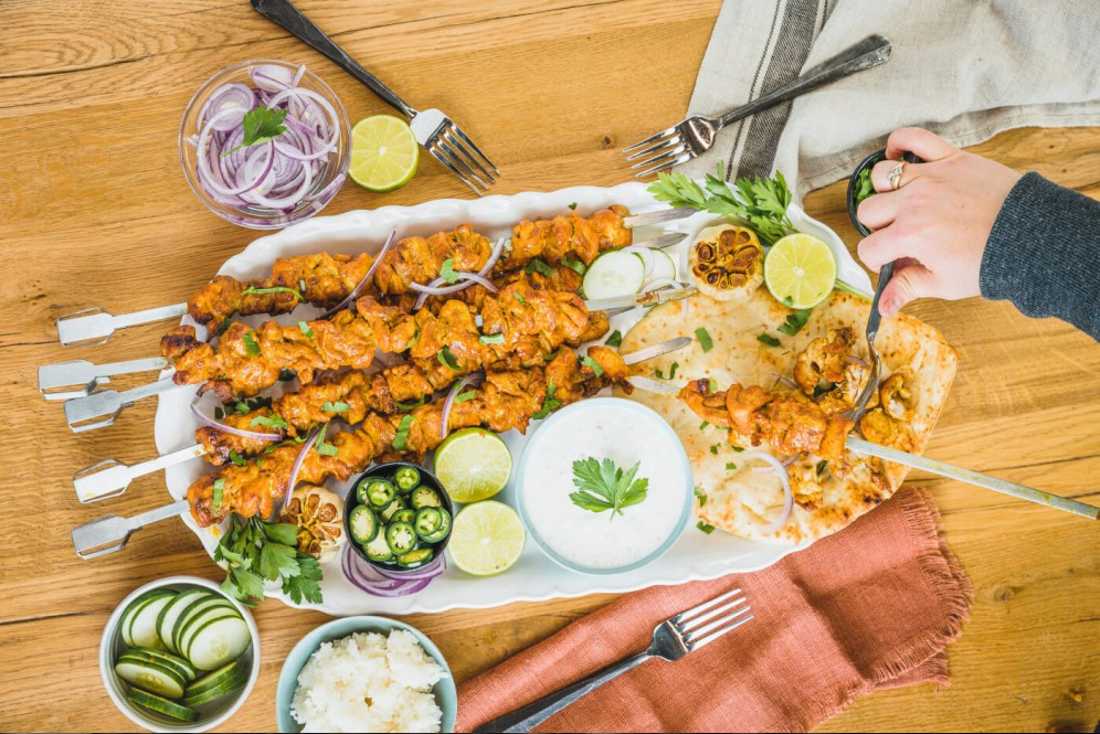 Napoleon Schaschlik-Set für Drehspieß mit 6 Spießen, Grillzubehör, Detailansicht 8
