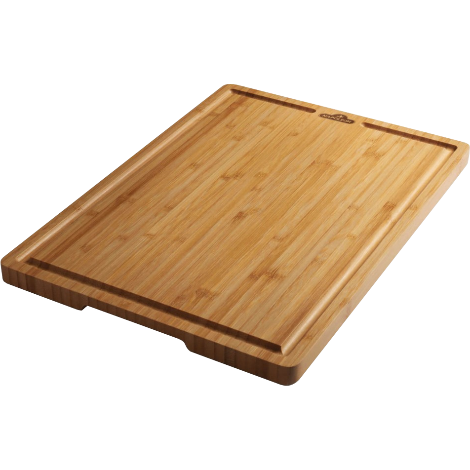 Napoleon Bambus Schneidebrett 37x27cm, passend für Seitenablage, Grillzubehör, Detailansicht 1