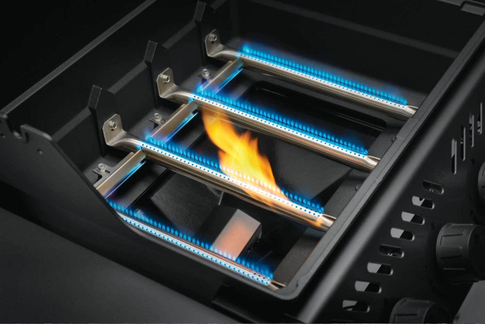 Napoleon Freestyle 425, 4 Hauptbrenner, mit Sizzle Zone & Tür, Graphit, Grillrost aus Gusseisen, für 1 - 12, Detailansicht 7