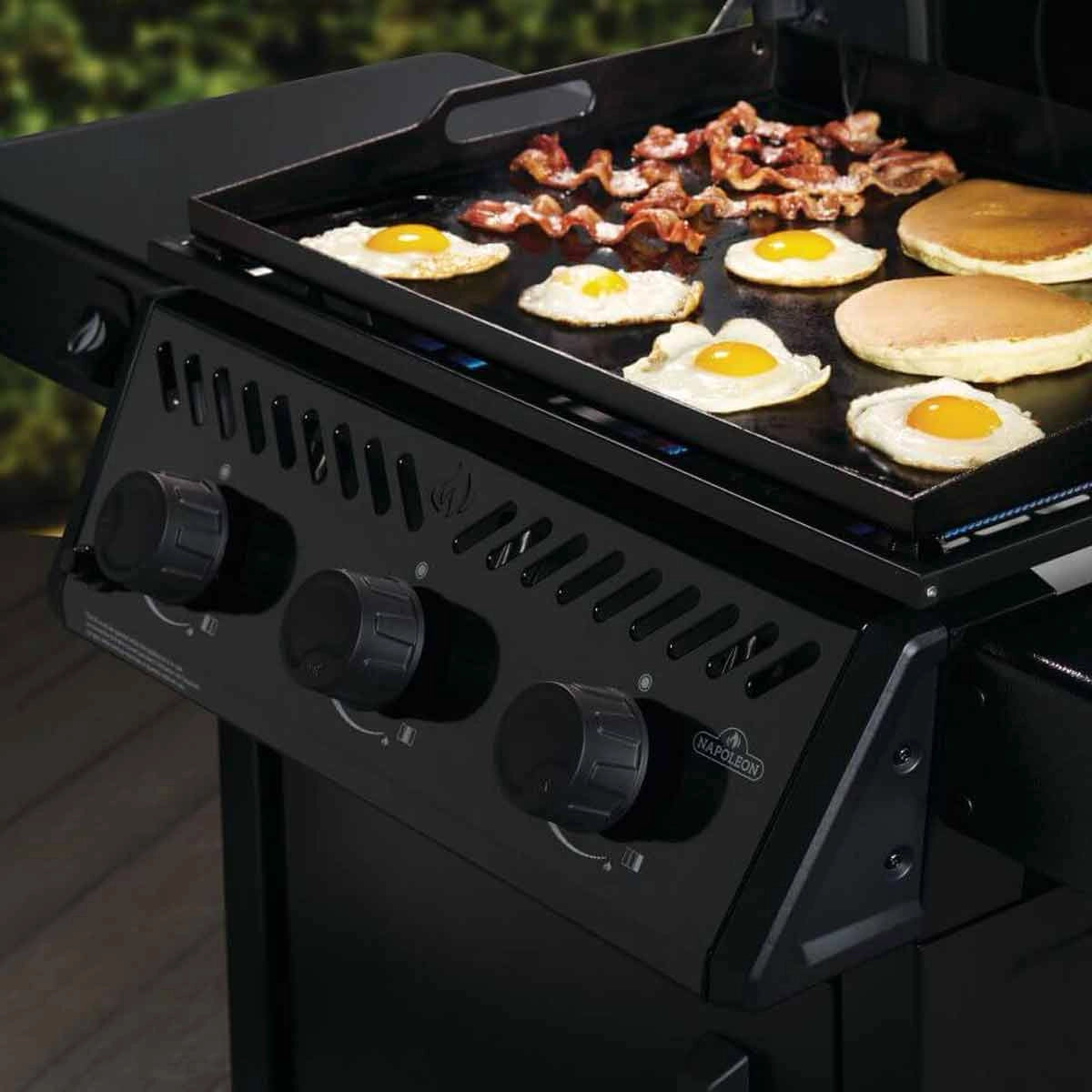 Napoleon Freestyle 24 Inch Plancha Griddle Schwarz, Planchagrill, Detailansicht 2