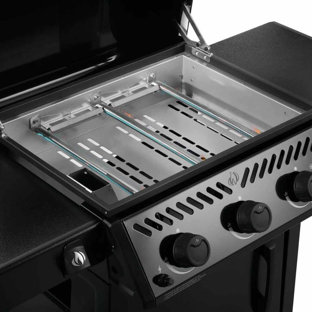 Napoleon Freestyle 24 Inch Plancha Griddle Schwarz, Planchagrill, Detailansicht 3