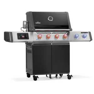Napoleon Prestige PRO™ 500, Connected, Schwarz, inkl. Drehspieß, Grillrost aus Edelstahl, für 1 - 12 Personen, Detailansicht