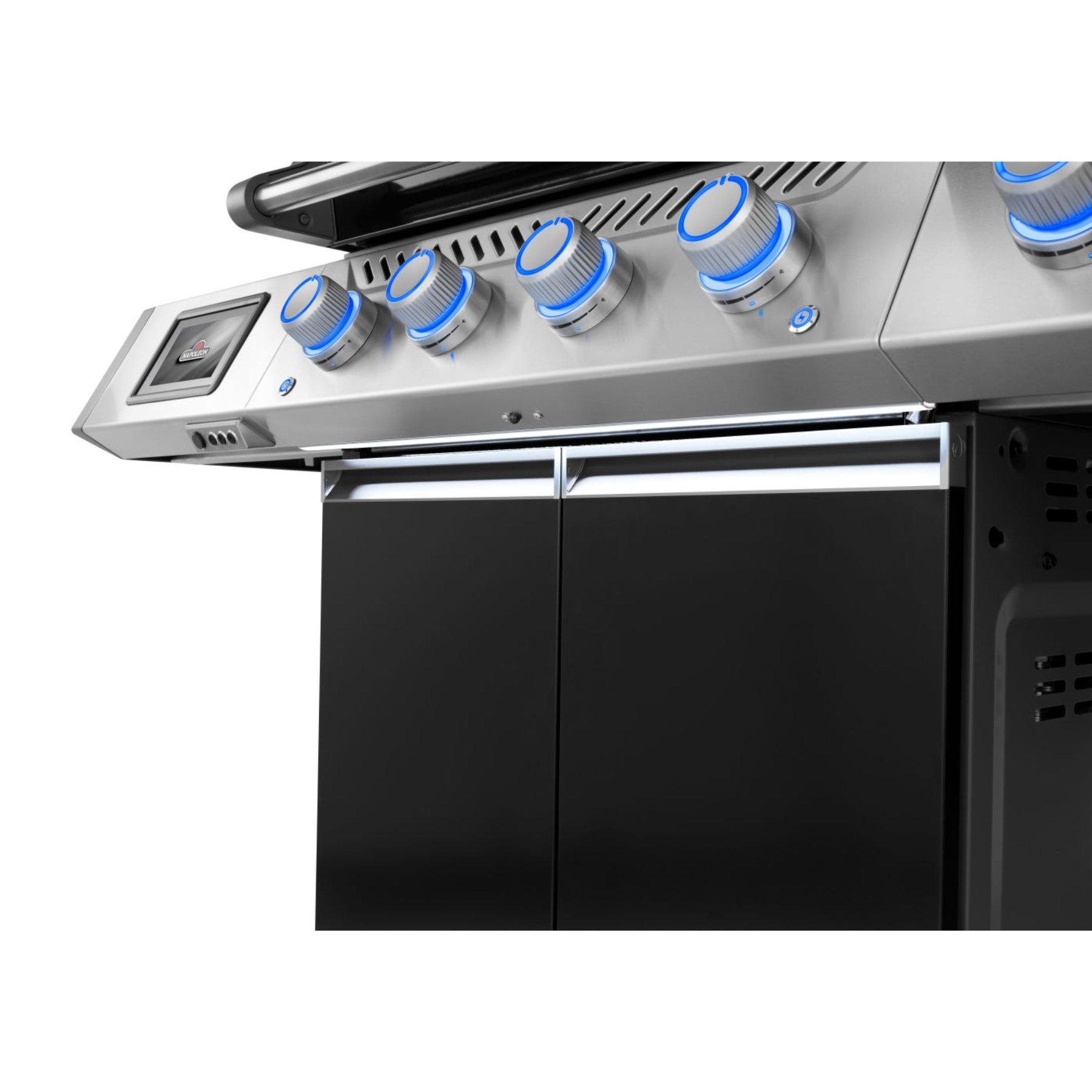 Napoleon Prestige PRO™ 500, Connected, Schwarz, inkl. Drehspieß, Grillrost aus Edelstahl, für 1 - 12, Detailansicht 2