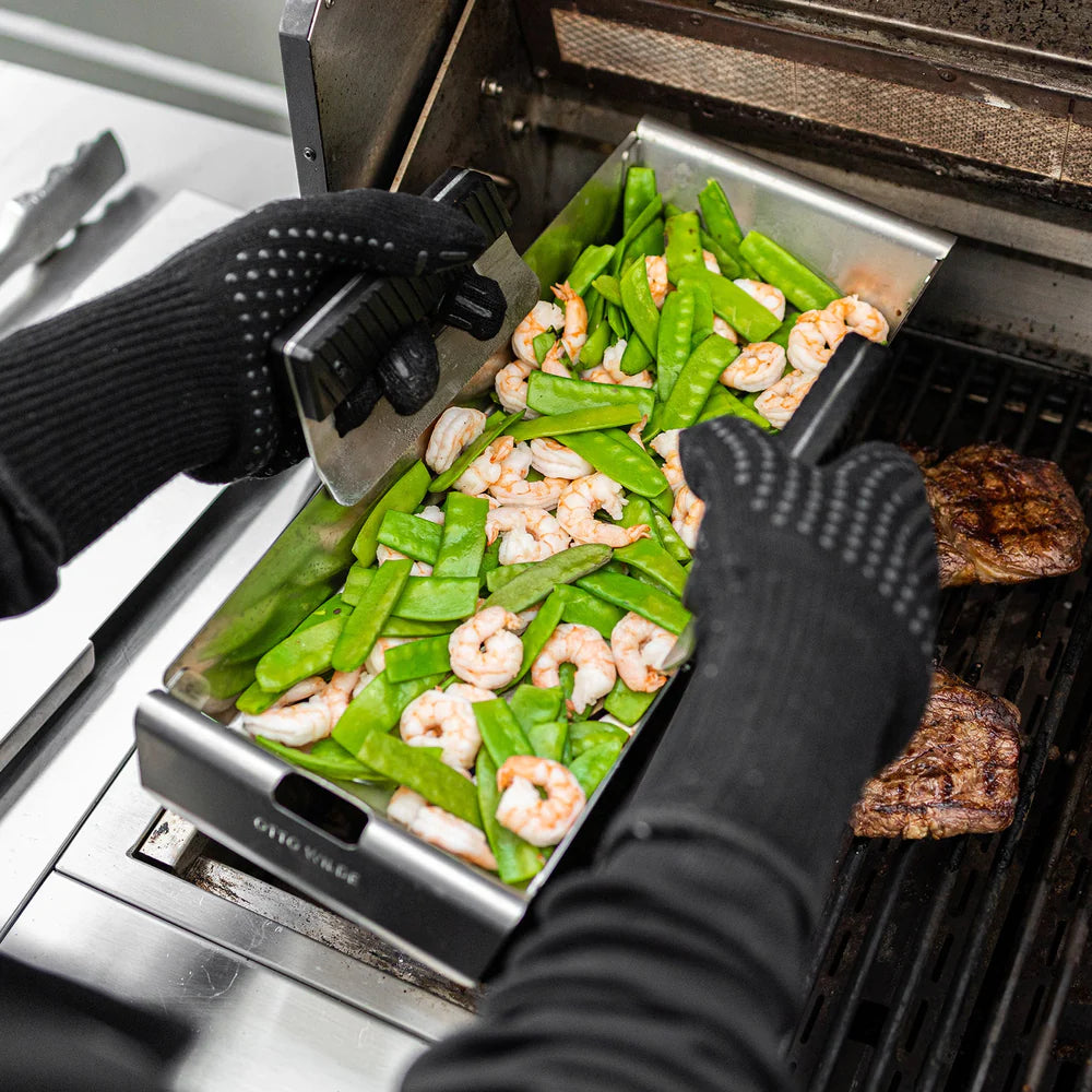 Otto Wilde Grillkorb mit Deckel, 8", Detailansicht 1
