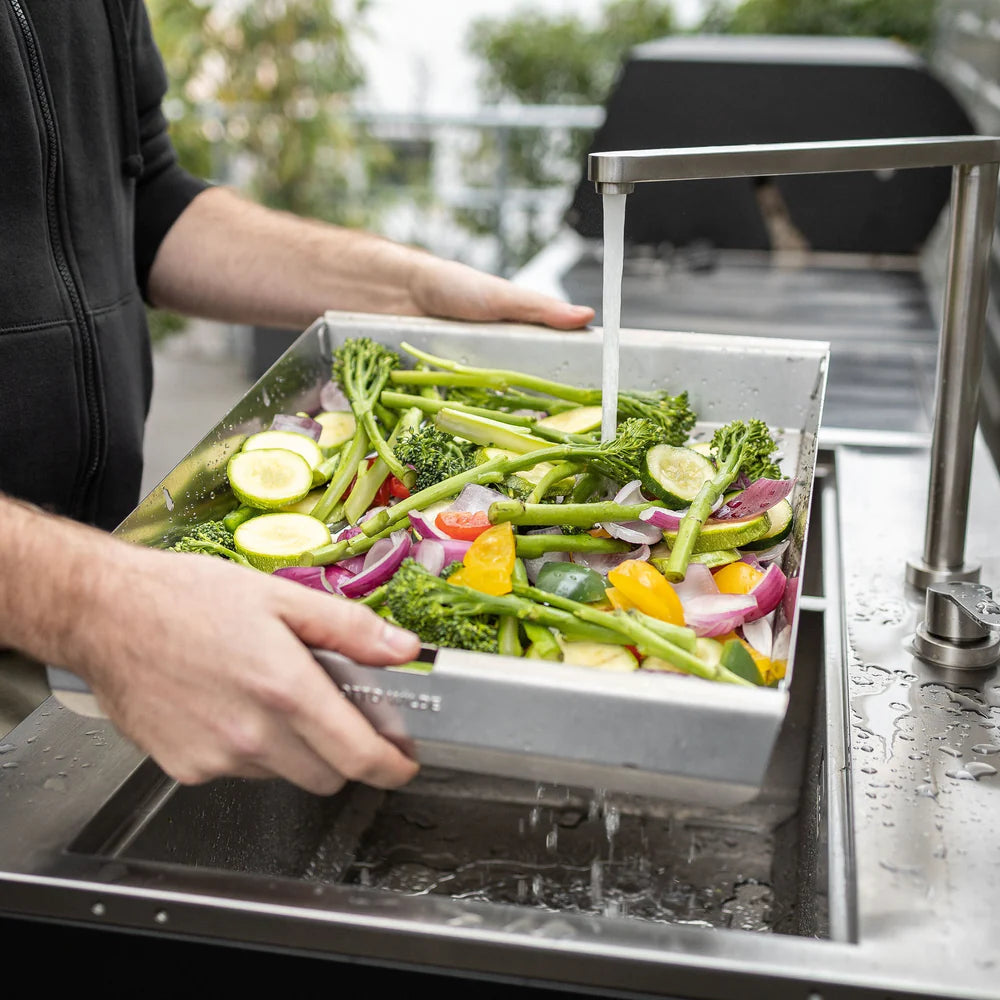 Otto Wilde Grillkorb mit Deckel, 16", Detailansicht 2