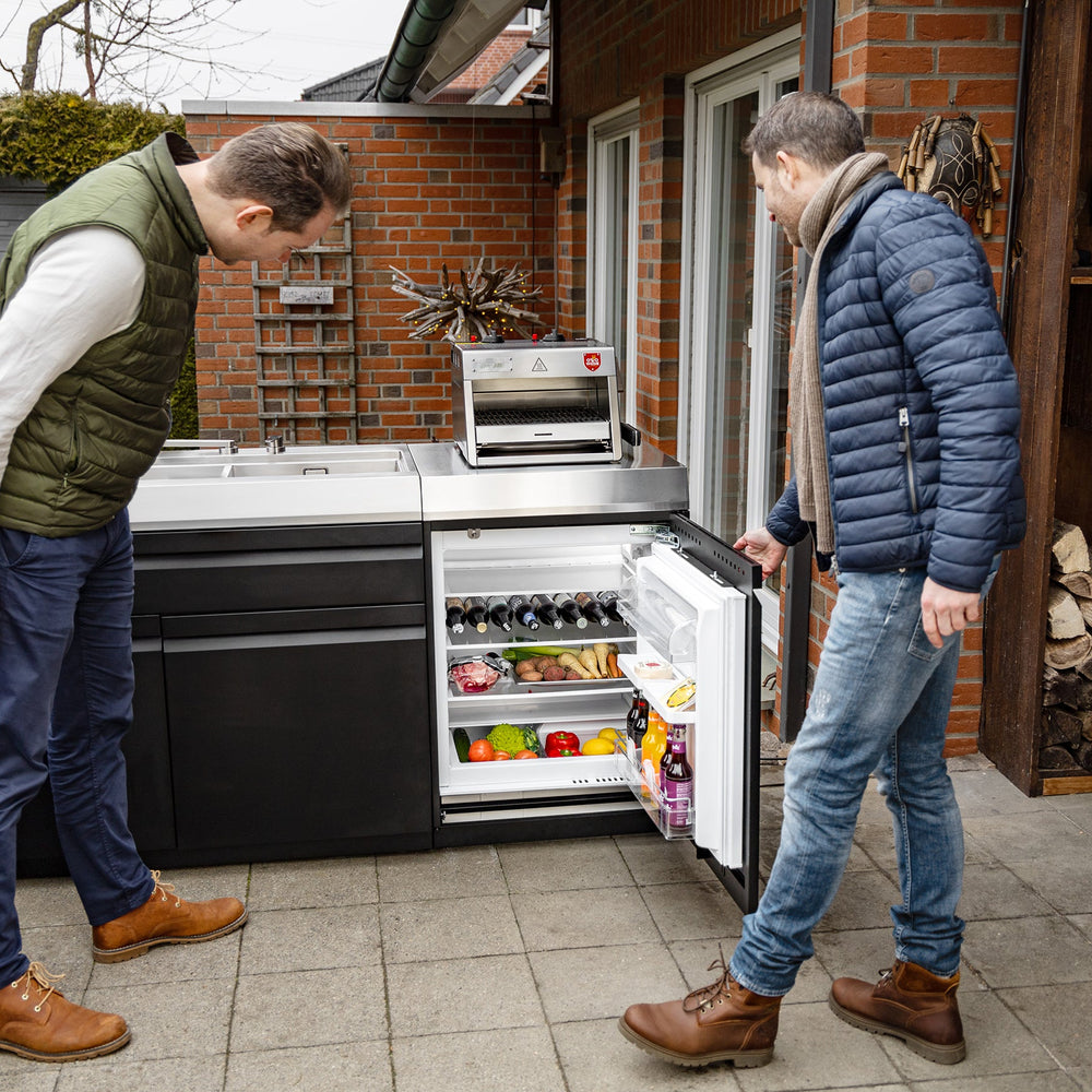 Otto Wilde S24 Fridge-Ready, Tür links, Außenküche, Detailansicht 1