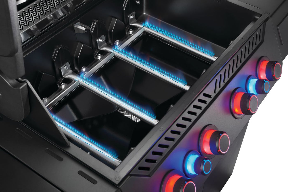 Napoleon Phantom Prestige 500, Connected, Edelstahlguss Roste, Mattschwarz| 2026, Grillrost, für 1 - 12, Detailansicht 3