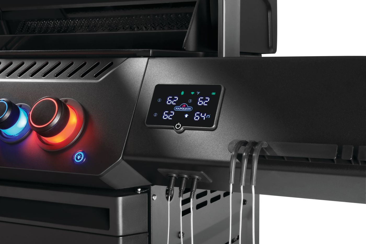 Napoleon Phantom Prestige 500, Connected, Edelstahlguss Roste, Mattschwarz| 2026, Grillrost, für 1 - 12, Detailansicht 7